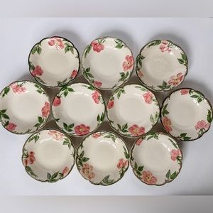 10 Franciscan Desert Rose Bowls